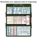 WhiteCoat Clipboard® Trifold - Army Green Pharmacy Edition
